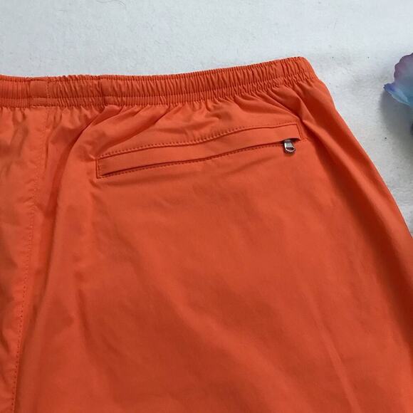 Lands' End NWT Orange Sport Swim Trunk Men Various - Picture 7 of 13